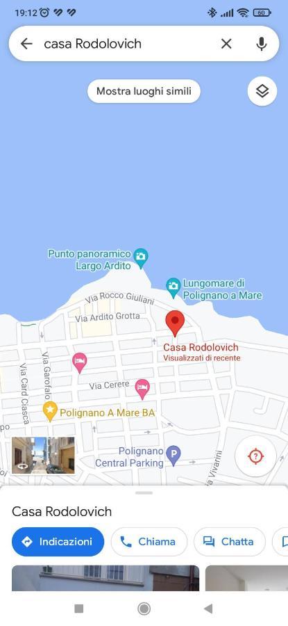 ポリニャーノ・ア・マーレCasa Rodolovich Locazione Breveアパートメント エクステリア 写真